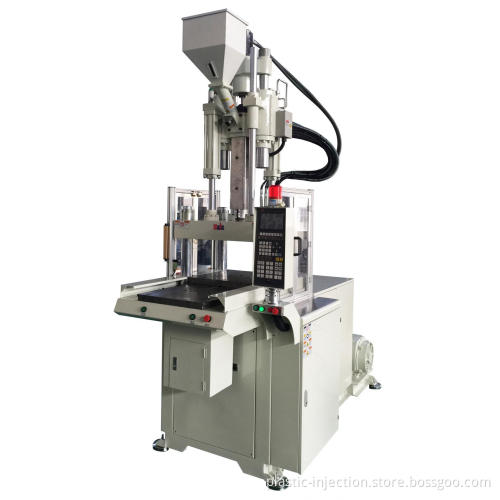 Single sliding vertical injection molding machine